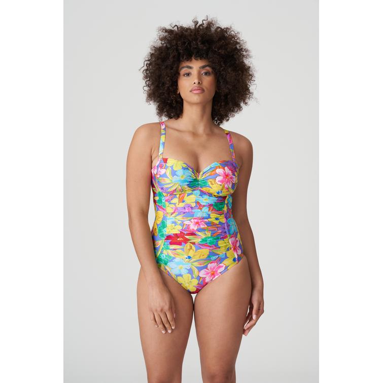 PrimaDonna Swim SAZAN formande baddräkt Blue Bloom