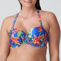 PrimaDonna Swim LATAKIA padded balcony bikini top Tropical Rainforest