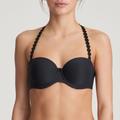 Marie Jo TOM padded strapless bra Charcoal