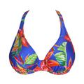 PrimaDonna Swim LATAKIA halvvadderad bikini-bh i plunge-modell Tropical Rainforest