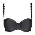 Marie Jo TOM padded strapless bra Charcoal