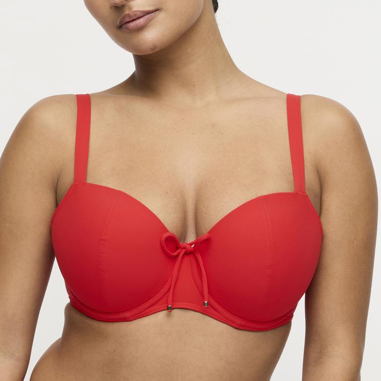 PrimaDonna Swin ASWAN topattu balconette bikiniliivi Fiesta Red