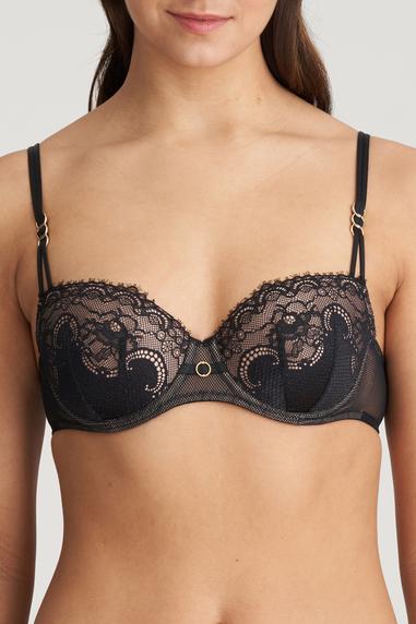 Marie Jo JUNOO padded balcony bra Black