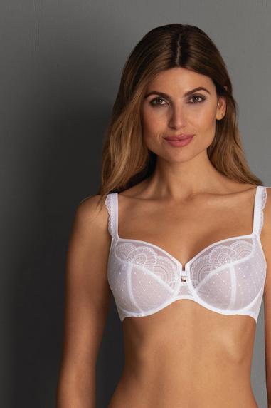 Anita Selma t&auml;yskuppinen rintaliivi B-E -kupit Valkoinen