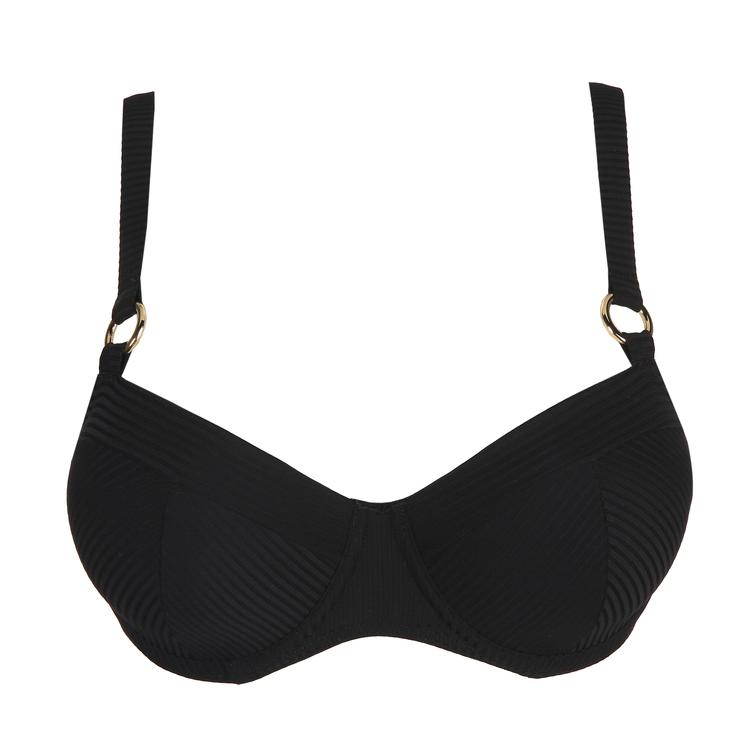 PrimaDonna Swim SAHARA padded balcony bikini top Black