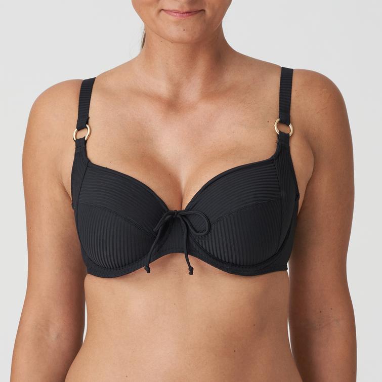PrimaDonna Swim SAHARA täyskuppinen bikiniliivi Musta