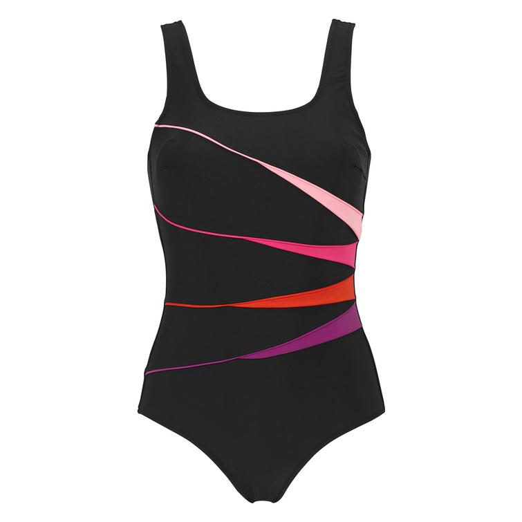 Damella swimsuit pink-black