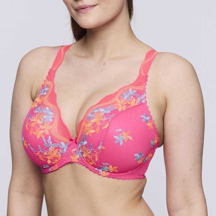 PrimaDonna CALA LUNA half padded plunge bra Blogger Pink