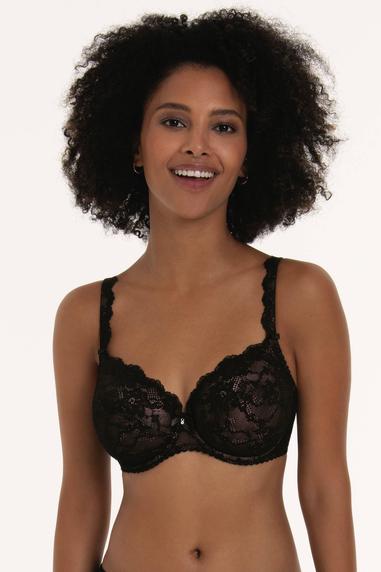 Anita Rosa Faia Bobette t&auml;yskuppinen rintaliivi B-E kupit Musta