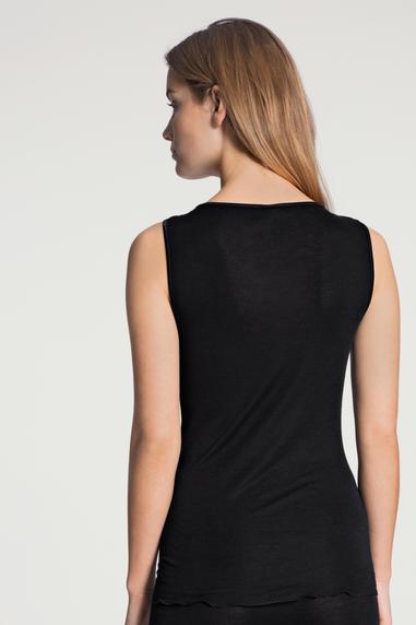 Calida True Confidence villasilkkitoppi Musta