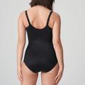 SATIN kaarituellinen body musta