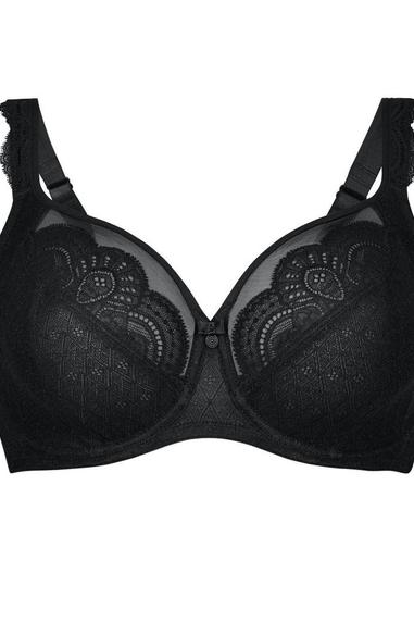 Anita Selma t&auml;yskuppinen rintaliivi F-J -kupit Musta