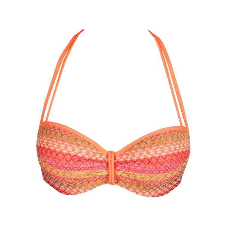 Marie Jo Swim ALMOSHI padded balcony bikini top Juicy Peach