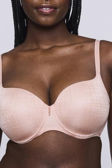 PrimaDonna Twist VENNERA topattu pisaramallinen rintaliivi Dusty Pink