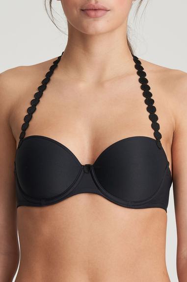 Marie Jo TOM vadderad balconette-bh Charcoal