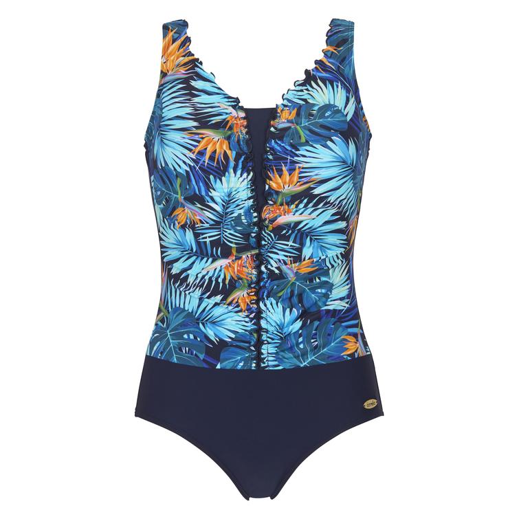 Damella Jennifer swimsuit Palm Leaves