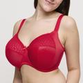 PrimaDonna MONTARA täyskuppinen rintaliivi I-M -kupit True Red