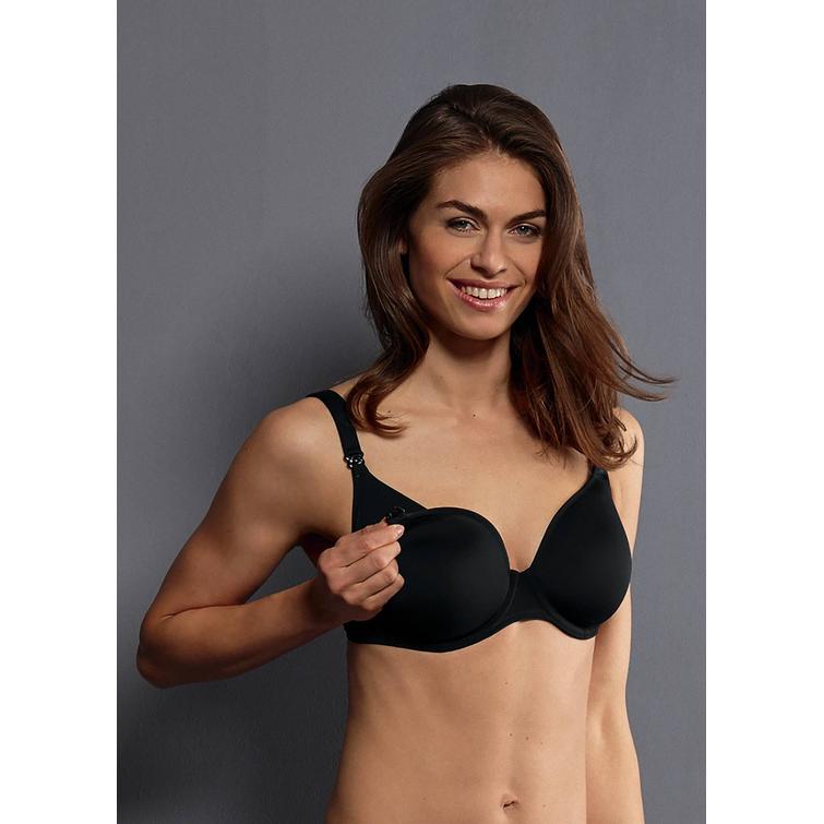 Miss Anita nursing bra with underwires Black