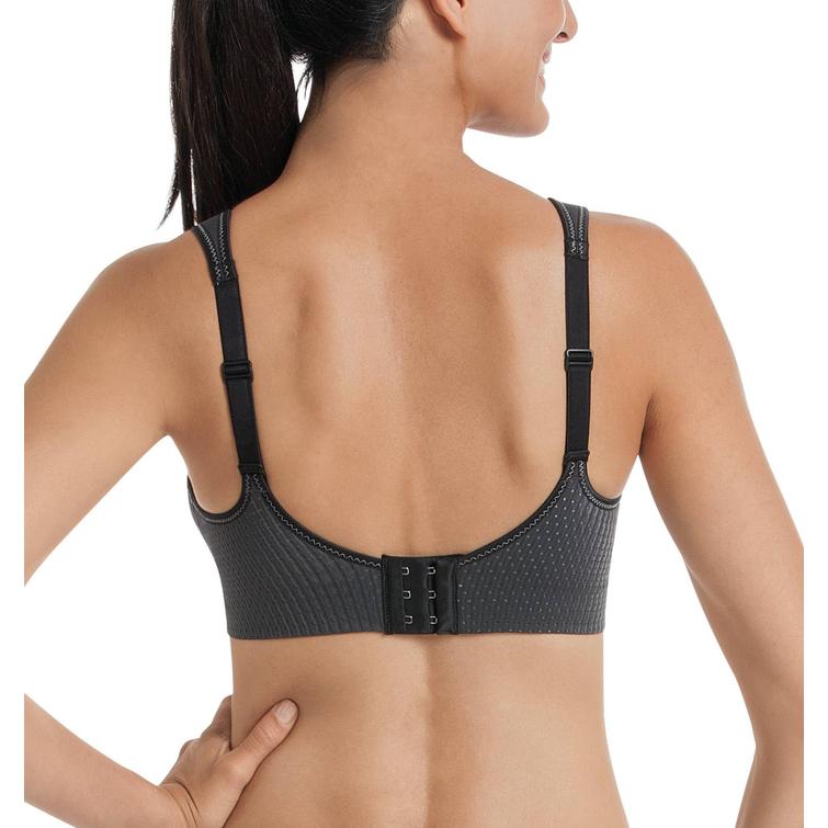 Anita Air Control padded sports bra Anthracite