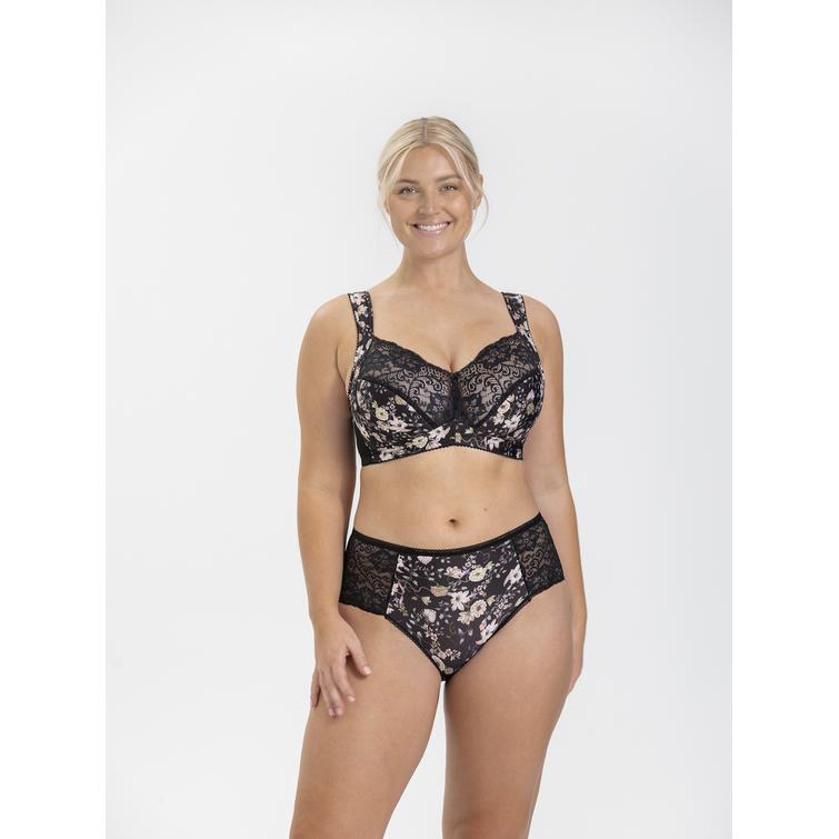 Miss Mary Fauna bh utan bygel Svart
