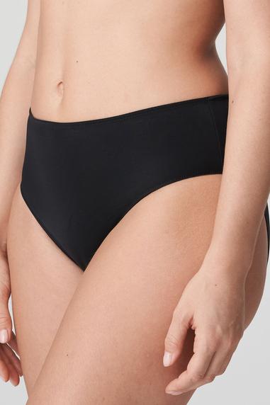 PrimaDonna Satin korkea alushousu Musta