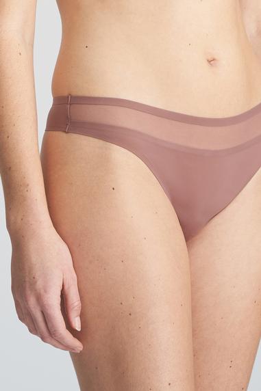 Marie Jo LOUIE stringtrosa Satin Taupe