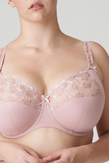 PrimaDonna DEAUVILLE full cup wire bra I-K cups Vintage Pink