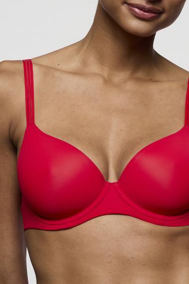 Marie Jo LOUIE full cup spacer bra True Red