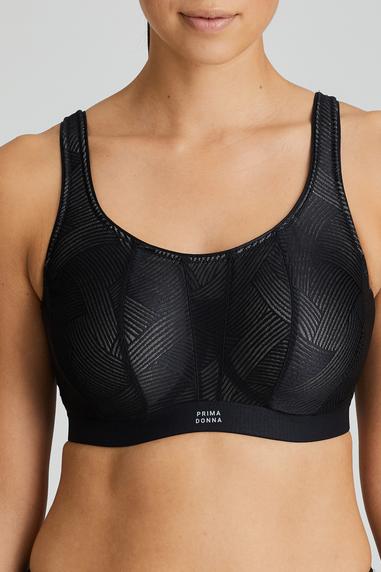 PrimaDonna THE GAME kaarituellinen urheiluliivi Musta