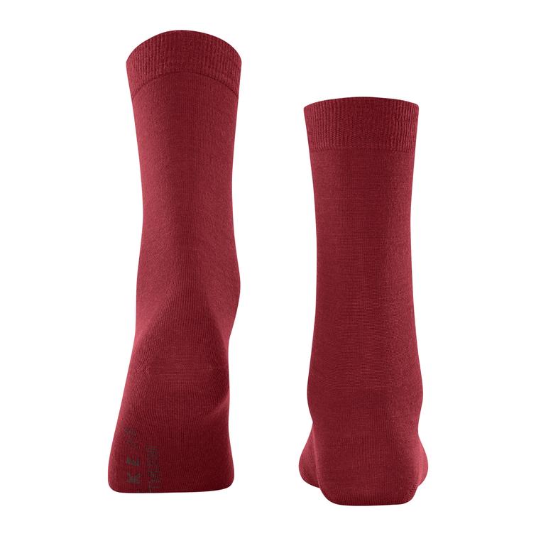 Falke Softmerino socks Scarlet