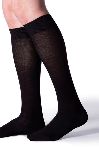 Men's Energizing Wool Knee-High Socks Black