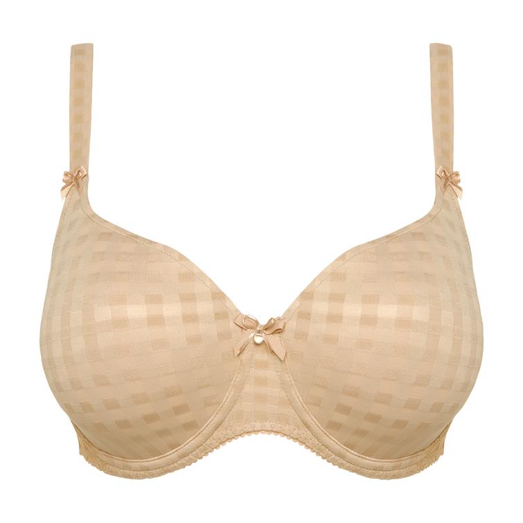 MADISON padded heart shape bra Caffe Latte