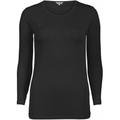 Lady Avenue Pure Silk undershirt Black