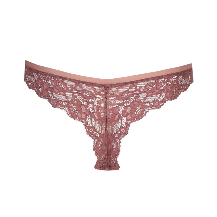 Marie Jo COLOR STUDIO LACE thong Satin taupe