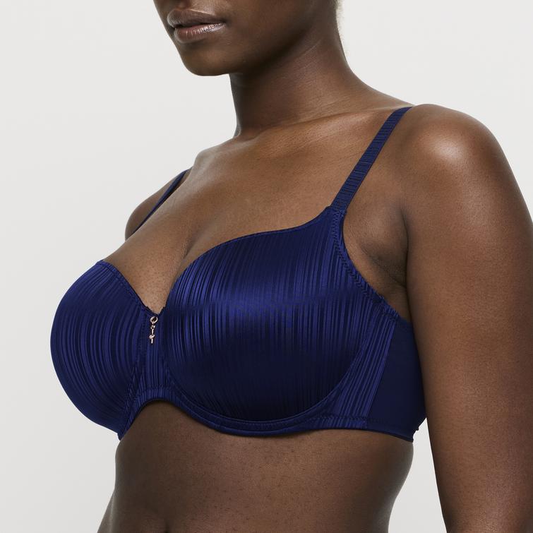 Primadonna Twist KNOKKE vadderad droppformad bh Sapphire Blue