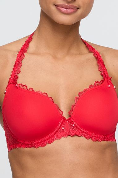 Marie Jo JANE heartshaped bra True Red