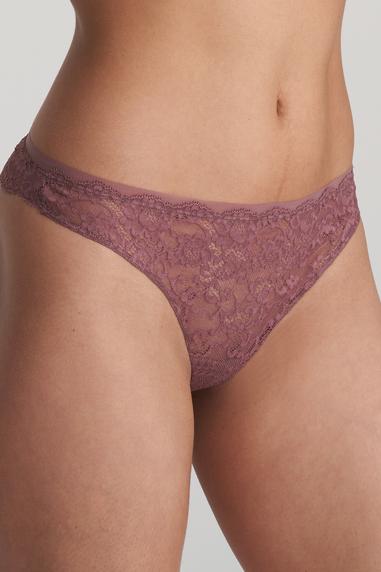 Marie Jo COLOR STUDIO LACE string-housu Satin taupe