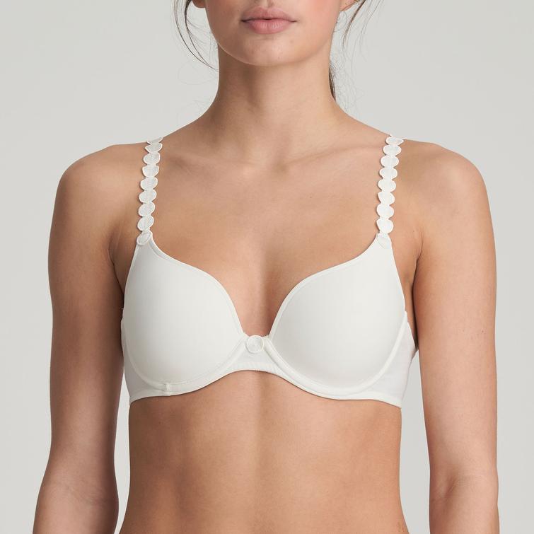 Marie Jo TOM padded heart shape bra Natural