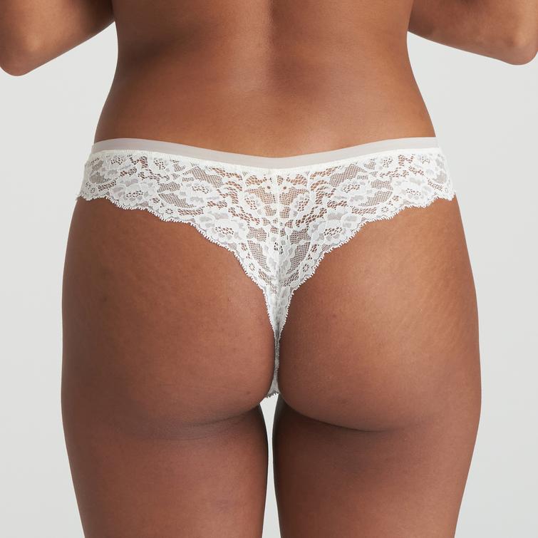 Marie Jo COLOR STUDIO LACE string-housu Natural