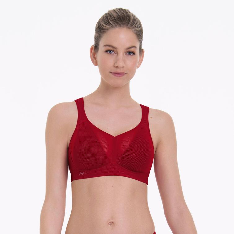 Anita Air Control padded sports bra Lipstick