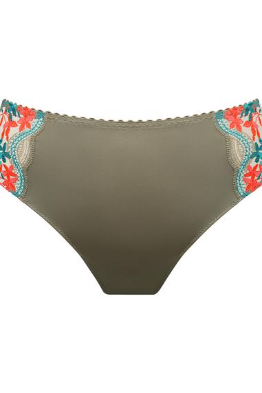 CALA LUNA botanique full briefs, green