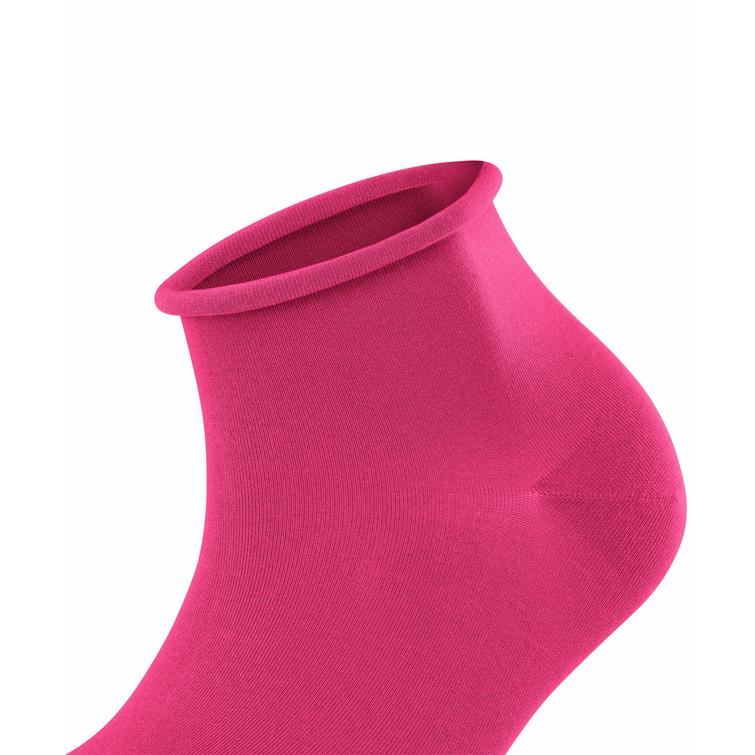 Falke Cotton Touch хлопковые носки розового цвета