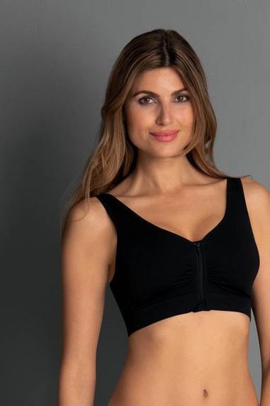 Anita Lynn bh-topp med fickor Svart