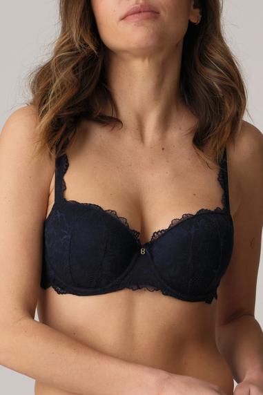 Marie Jo MANYLA padded balcony bra Velvet Blue