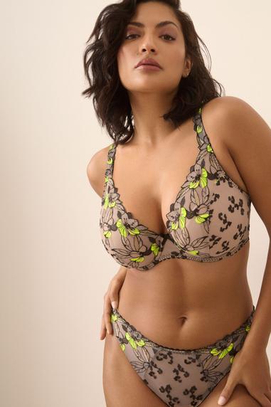 PrimaDonna MANALI puolitopattu plunge-rintaliivi Wild Bloom