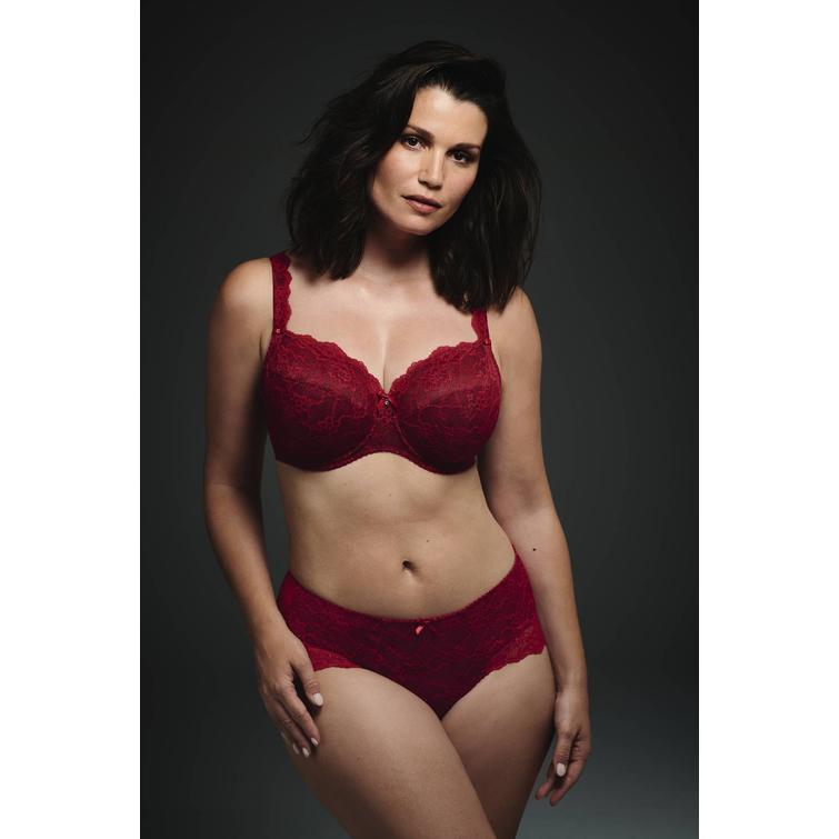 Anita Rosa Faia Bobette full cup bra F-J cups Ruby