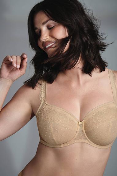 Anita Selma bh med fullkupa F-J-kupor Desert