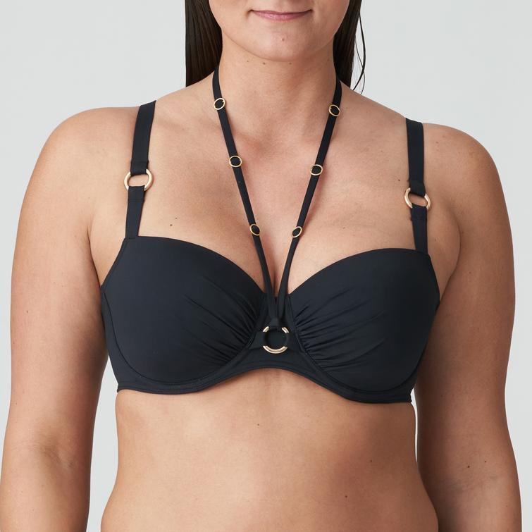 PrimaDonna Swim DAMIETTA topattu balconette bikiniliivi Musta