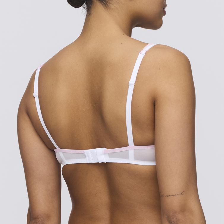 Marie Jo LIZELOT balcony bra with vertical seam White