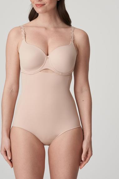 PERLE korkea muotoileva alushousu Caffe Latte